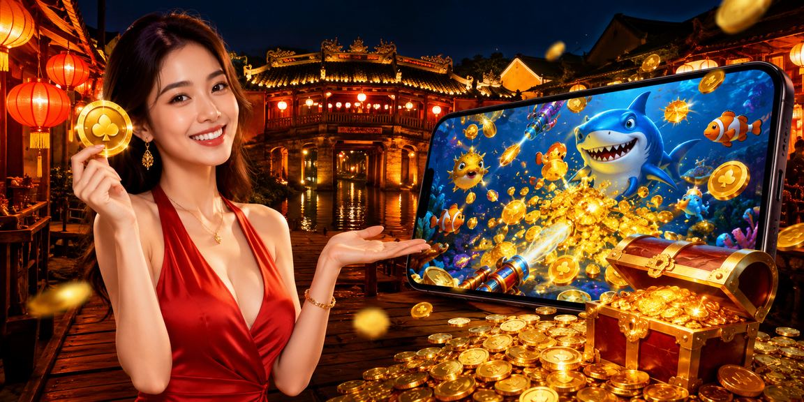 Người chơi thư giãn tại chợ đêm Hội An với trải nghiệm casino di động lành mạnh
